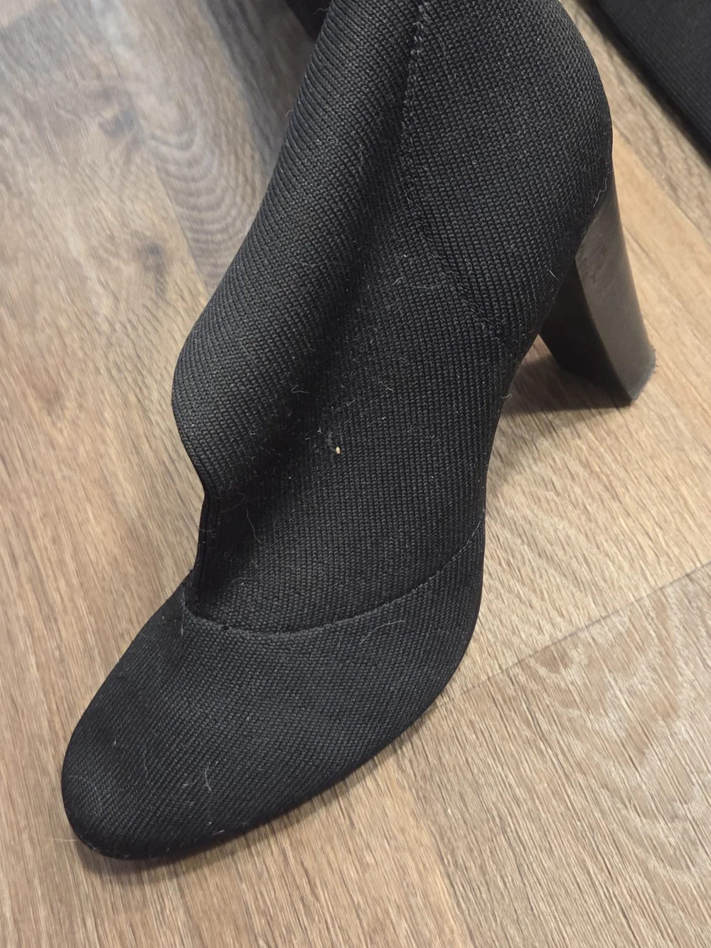 Charles by Charles David Black Over-the-Knee Stretch Heel Boots